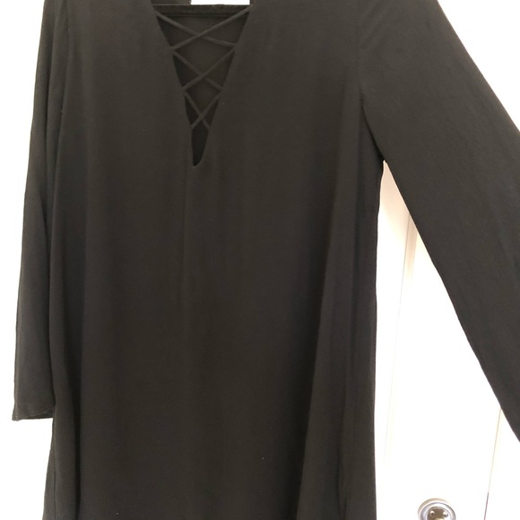 Astr (Nordstrom) Dress with Lace Up Detail - Picture 4 of 5